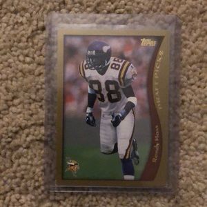 RANDY MOSS DRAFT ROOKIE MINT